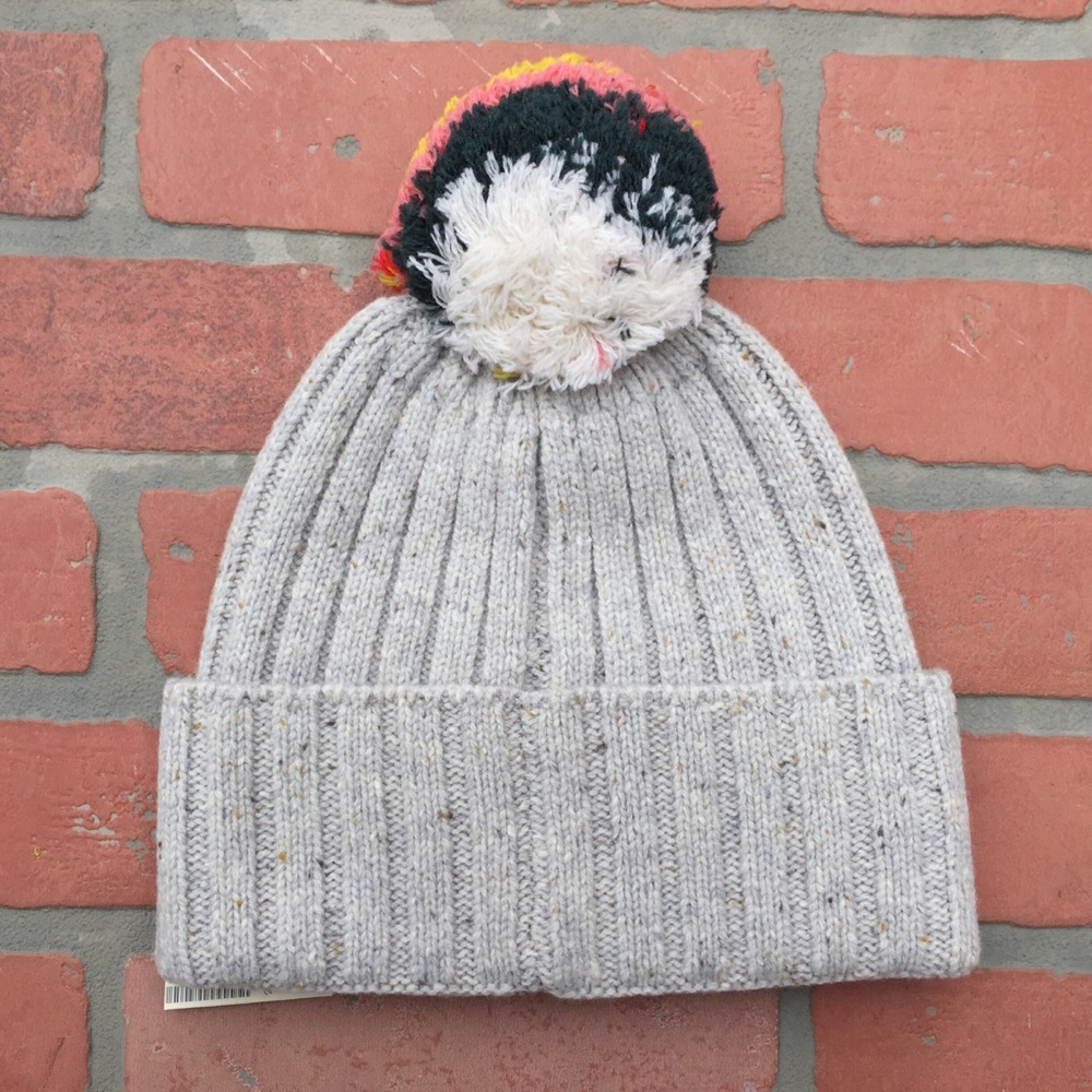 Madewell Pom Pom Beanie - Picture 5 of 6